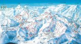 Skimapa Les Sybelles 1 Zimní Alpy
